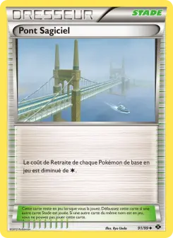 Photo carte Pokemon Pont Sagiciel Destinées Futures 91/99