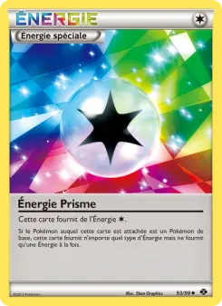 Photo carte Pokemon Énergie Prisme Destinées Futures 93/99
