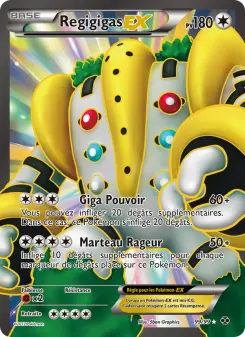 Carte Pokémon Regigigas-EX