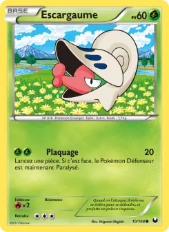 Carte Pokémon Escargaume