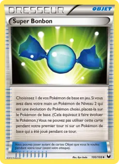 Photo carte Pokemon Super Bonbon Explorateurs Obscurs 100/108