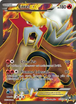 Carte Pokémon Entei-EX