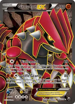 Carte Pokémon Groudon-EX
