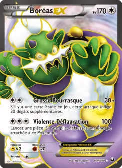 Carte Pokémon Boréas-EX