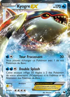 Carte Pokémon Kyogre-EX