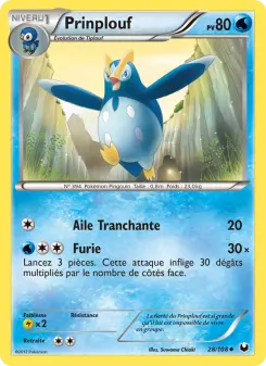 Carte Pokémon Prinplouf