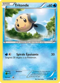 Carte Pokémon Tritonde