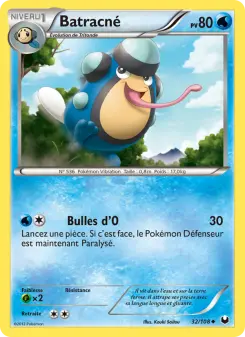 Carte Pokémon Batracné