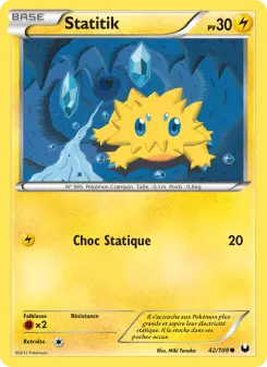 Carte Pokémon Statitik