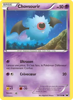 Carte Pokémon Chovsourir