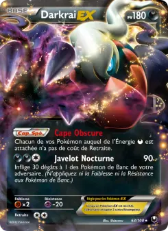 Carte Pokémon Darkrai-EX