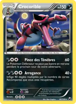 Carte Pokémon Crocorible