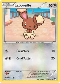 Carte Pokémon Laporeille