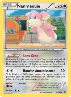 Photo carte Pokemon Nanméouïe Frontières Franchies 126/149