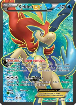 Carte Pokémon Keldeo EX