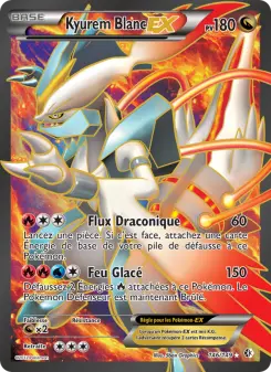 Carte Pokémon Kyurem Blanc EX