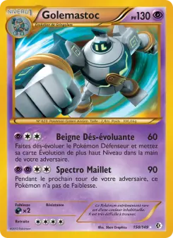 Carte Pokémon Golemastoc