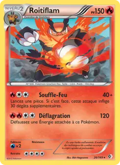Carte Pokémon Roitiflam