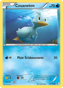 Carte Pokémon Couaneton
