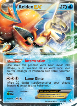 Keldeo EX from Frontières Franchies