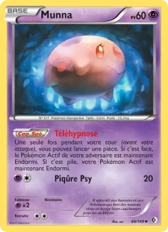Carte Pokémon Munna