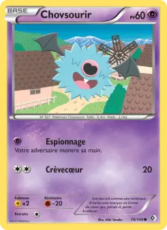Carte Pokémon Chovsourir
