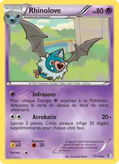 Carte Pokémon Rhinolove