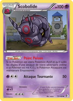 Carte Pokémon Scobolide