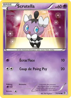 Carte Pokémon Scrutella