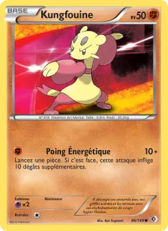 Carte Pokémon Kungfouine