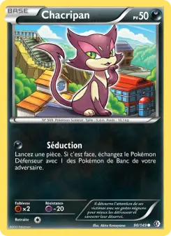 Carte Pokémon Chacripan