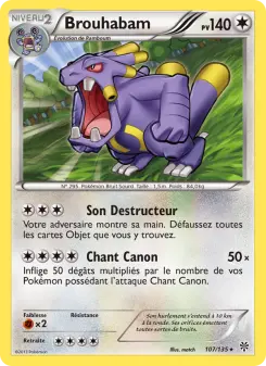Carte Pokémon Brouhabam