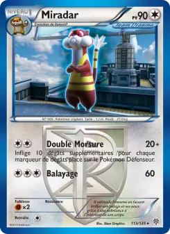 Carte Pokémon Miradar