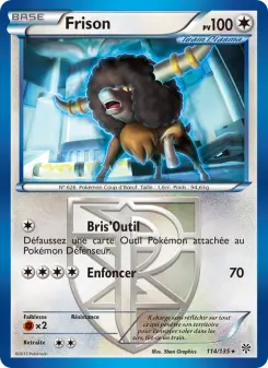 Carte Pokémon Frison