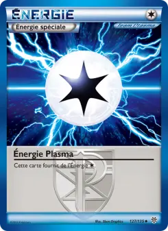 Photo carte Pokemon Énergie Plasma Tempète Plasma 127/135
