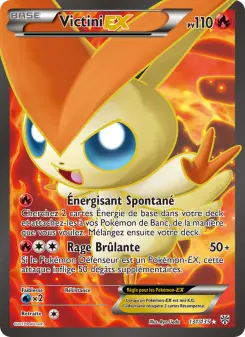 Carte Pokémon Victini-EX
