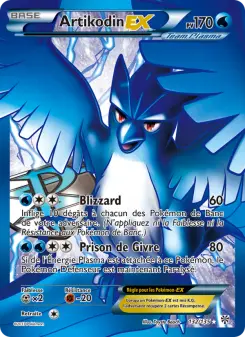 Carte Pokémon Artikodin-EX