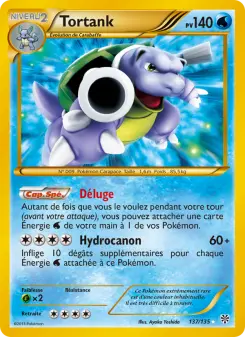 Carte Pokémon Tortank