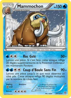 Carte Pokémon Mammochon