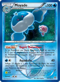 Carte Pokémon Moyade