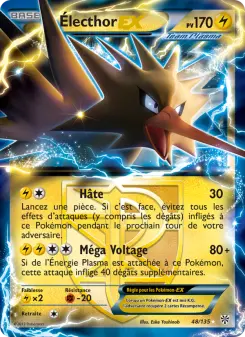 Carte Pokémon Électhor-EX