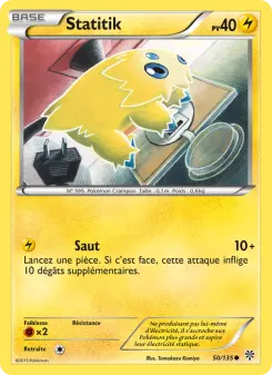Carte Pokémon Statitik