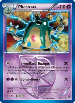 Carte Pokémon Miasmax