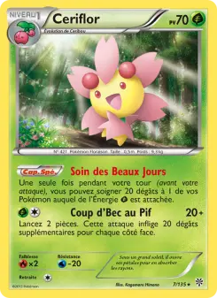 Carte Pokémon Ceriflor