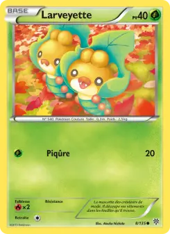 Carte Pokémon Larveyette