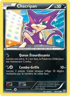 Carte Pokémon Chacripan