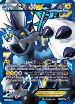 Carte Pokémon Fulguris-EX
