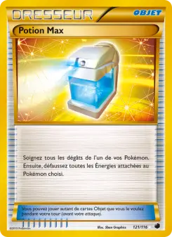 Carte Pokémon Potion Max