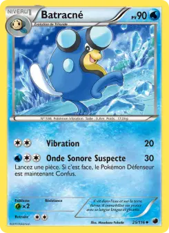 Carte Pokémon Batracné