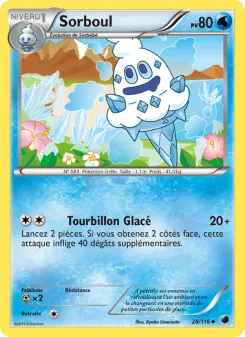 Carte Pokémon Sorboul